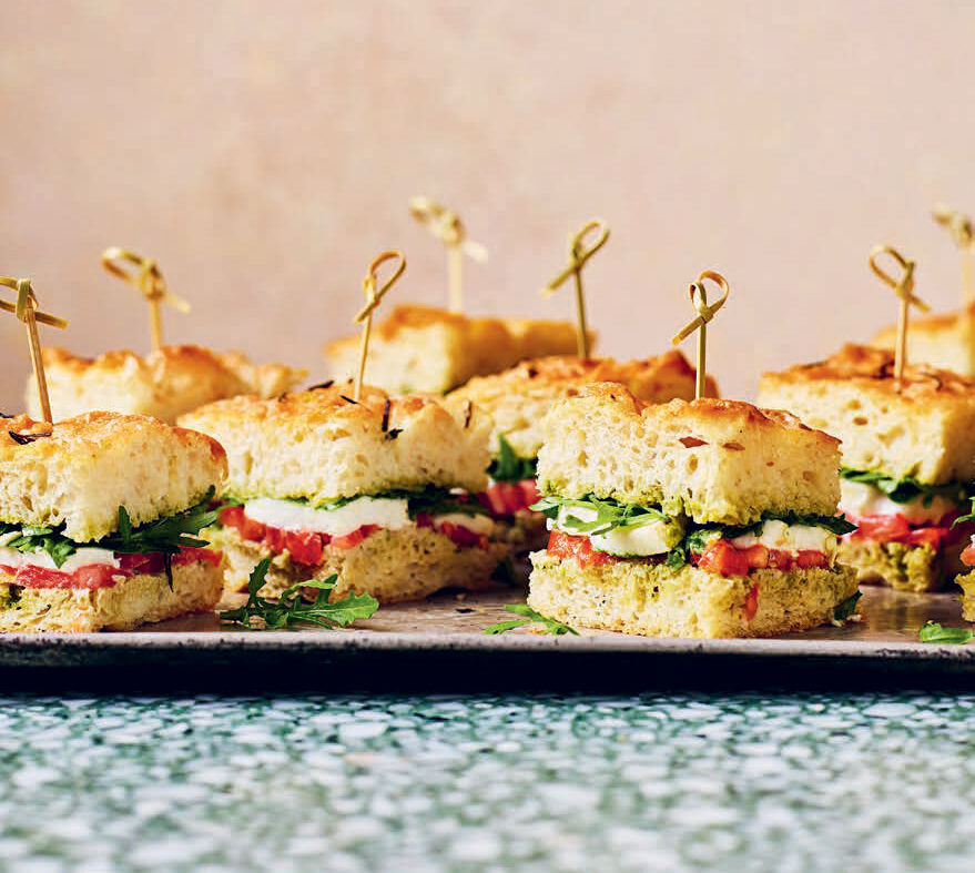 Focaccia Sandwich Selection